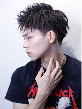 リップス 池袋(LIPPS) バーニングアッパーショート　ソフトツイストパーマ