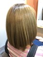 クララ バイ マニスオブヘアー(CLALA by Manis of hair) ツヤ髪スタイル ハイトーンすることでウルツヤ髪に☆