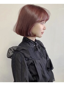 ナループロア ルームー(Nalu pu loa ROOMOO) ゆるまきタッセルカット/タッセルカット/タンバルモリ/韓国ボブ