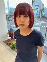 デコラソラン 本川越(DECORA SORAN) フェイスレイヤー☆チェリーレッド