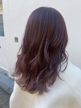 アマンヘアーイースト 吉祥寺東口店(Aman hair-e) ピンクハイライトカラー2023A/W【Amanhair-e吉祥寺】