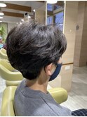 毛流れパーマ