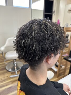 スウェル 千葉店(Swell) ハイライトツイストスパイラルパーマ.