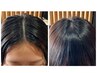 【前髪の浮き割れ改善☆】カラー、クロスパーマ、前髪カット¥14850→14000