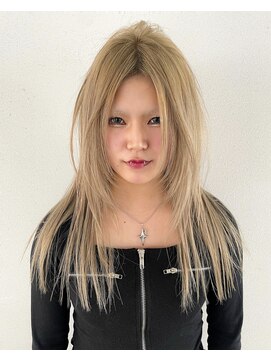 チクロ(ticro) 【チクロ】ブロンド　レイヤーカット