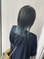 コレロ ヘアー(KORERO hair)&nbsp;ウルフ×ターコイズ