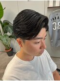 ナチュラルフェード7:3スタイル/ニュアンスパーマ