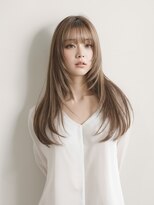 ライリー(riley)&nbsp;rileyレイヤー×ミルクティーベージュ【ダブルカラー/岡崎】