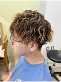 メンズパーマ　ツイスパ　ツイストスパイラルパーマ　横浜