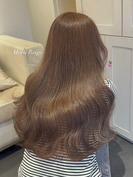 ベレーザ 渋谷(BELEZA) 10439秋色オリーブグレージュ髪質改善透明感カラーワンホンヘア