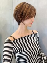 ロンド エメ 柏(Lond aimer)&nbsp;イメチェンショート×外ハネボブ×美髪×ワイドバング/柏