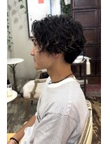 ラグ(log) サロンワーク×メンズショートパーマ!