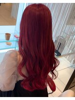 アース 鈴鹿店(HAIR&MAKE EARTH) ビビットレッド