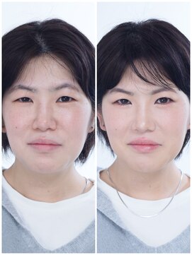 アガール 黄金比メイク