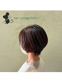 ショートボブスタイル