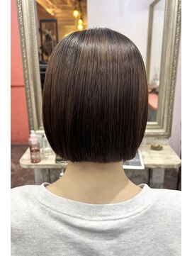 エヌトゥーナ 表参道(Ntuna) ボブ×縮毛矯正