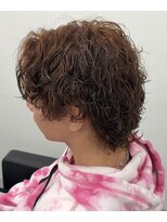 ノイセル 心斎橋(Noisyle)&nbsp;サーフカール×センターパート×海外ヘア×ブラウンカラー