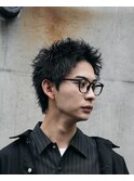 渋谷スパイキーパーマスパイキーショートパーマ刈り上げショート