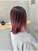 【Feria松山】柔らかピンク×バレイヤージュ♪“石田幸輔”