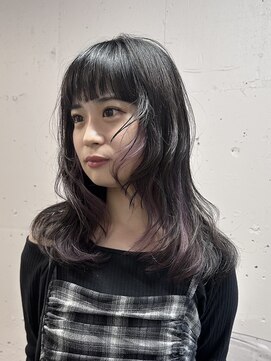 タロ(TALO) 【TALO】インナーパープル×レイヤーカット