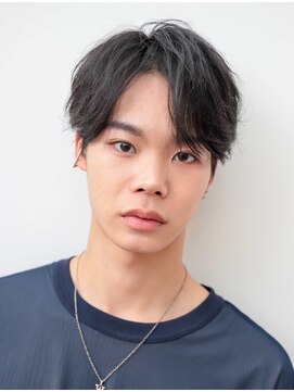 ソレイユトウキョウシブヤ(SOLEIL TOKYO shibuya) ナチュラル七三パートスタイル