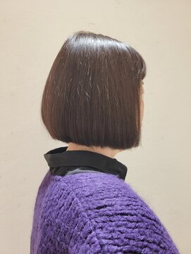 松本平太郎美容室 吉祥寺パートファイブ(PART5) 30代40代50代×ボブ×イノアカラー