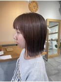 鎖骨ボブ