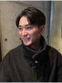柔らかさのあるメンズヘア◎