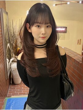 シュガー(Sugar) 透明感カラー/ワンホンヘア/韓国ヘア/顔まわり/大阪/梅田