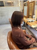 ブリーチなしピンクベージュ