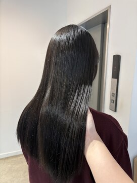 アヴァンスアンス 広島袋町店(AVANCE.ens) 着物ヘア/大人ガーリー/ダークアッシュ/似合わせカット/袋町