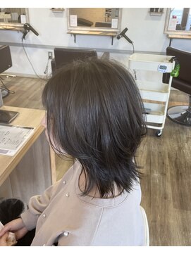 エープラス(A+) 脱白髪染め白髪ぼかしグレージュ