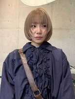 ペト(peto) TAKE_ボブレイヤー グレーベージュ