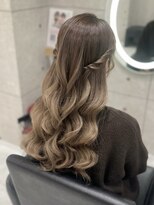 ヘア サロン クラン 東心斎橋店(hair salon clan)&nbsp;ねじりハーフツイン