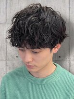 トゥルートラスト オムオム 甲府和戸(True Trust HOMME HOMME)&nbsp;メンズ マッシュショート×ツイストスパイラルパーマ