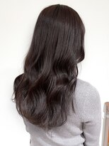 ヘアーアイストゥーレ(HAIR ICI TRE)&nbsp;ブリーチなしカラー ラベンダーグレージュ担当渡辺聖