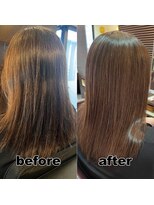 モンド ヘアクリエーション 新栄店(monde hair creation)&nbsp;【monde】before × after × 髪質改善