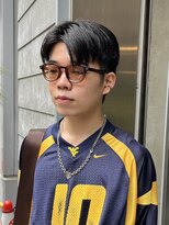 シー(si)&nbsp;前下がりセンターパート