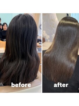 アース 渋谷店(HAIR&MAKE EARTH) 美髪ストレート