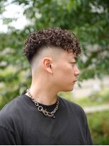 ジーク 山下本店(ZEAK)&nbsp;シャドウパーマ/毛流れ/バロックパーマ