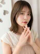 カバーヘア ブリス 北浦和(COVER HAIR bliss)&nbsp;オリーブベージュブリーチなし外ハネクラゲヘア20代30代X北浦和