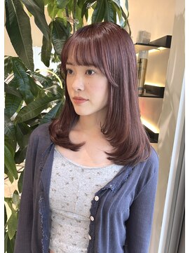 アーチバイケンジ(arch by kenje) チェリーピンクミディアムレイヤー