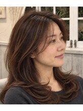サロンドクロエ(Salon de Chloe)&nbsp;大人の艶ストレート×毛先ワンカール