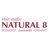 ナチュラル8 NATURAL8 ヘアースタジオ Hair studioのお店ロゴ