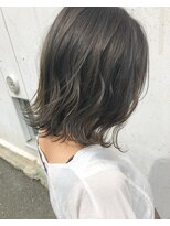 ヘアデザイン ソラ(Sola)&nbsp;ソフトグレージュ×ナチュラルふんわり外ハネボブ