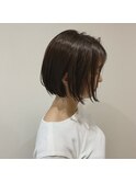 ダークカラー×ボブ