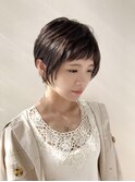抜け感ショート