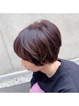 ニューカンヌ 美容室 マッシュショート