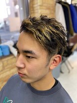 カットハウス パセリ&nbsp;ツイストパーマメッシュヘア