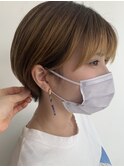 丸みショート